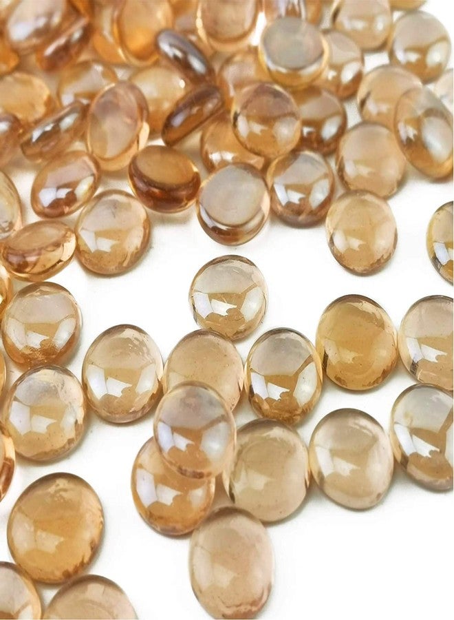 Promote Trader Decorative Stones & Pebbles 250gram Peach Light Brown for Garden Vase Fillers Aquarium Table Decor Fountain Decoration - Image 3